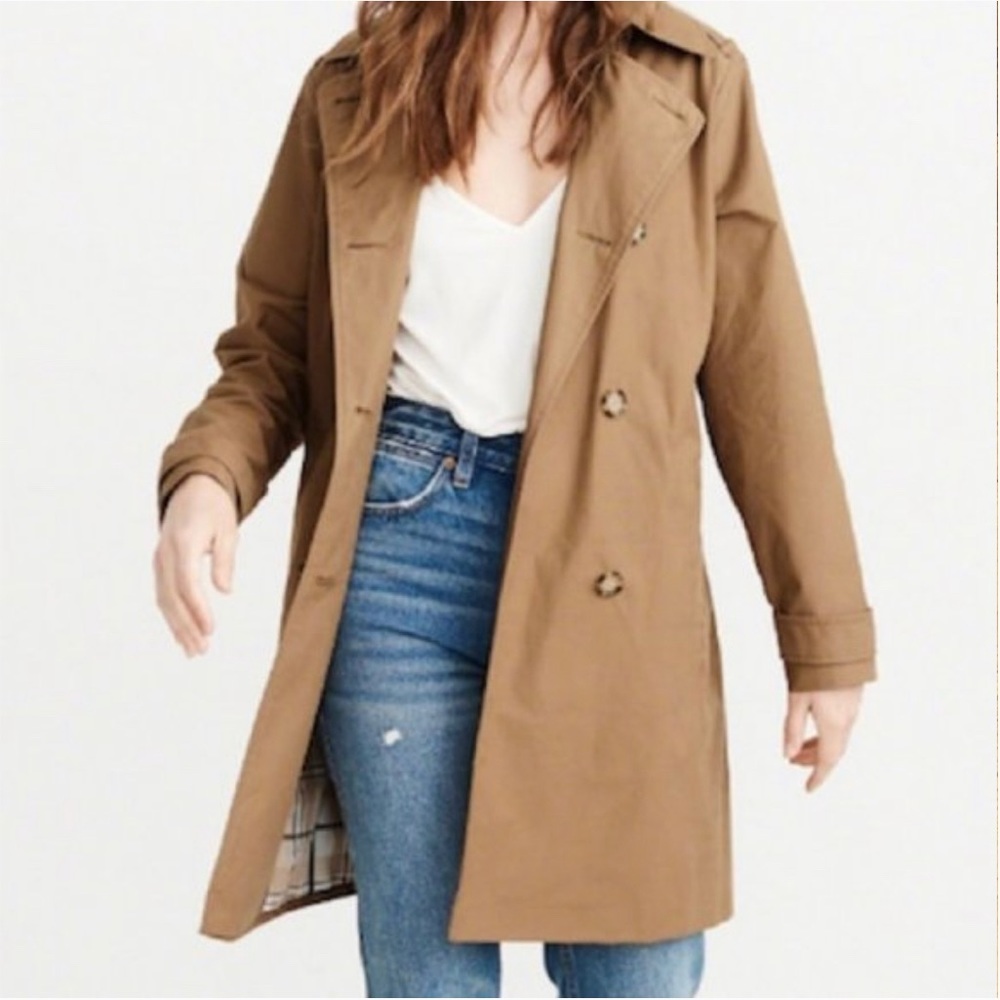 EUC Abercrombie & Fitch Trench Coat